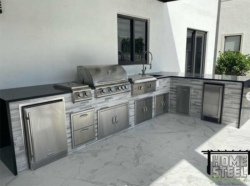 Backyard BBQ Installation Palmetto Bay